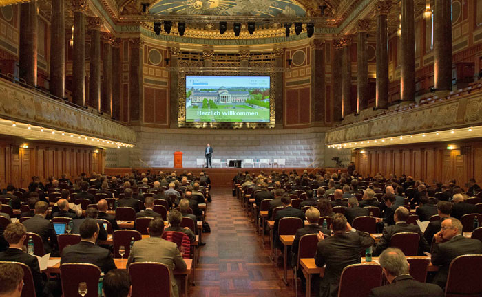 Volles Haus in Wiesbaden. 