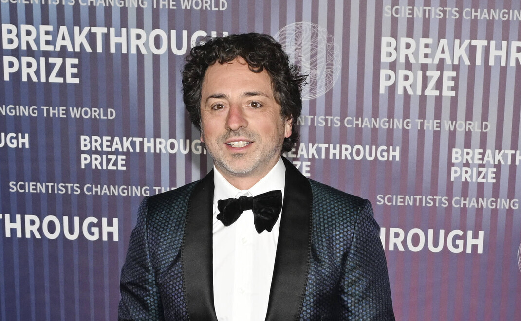 Sergey Brin beim Breakthrough Prize 2024 in Los Angeles.