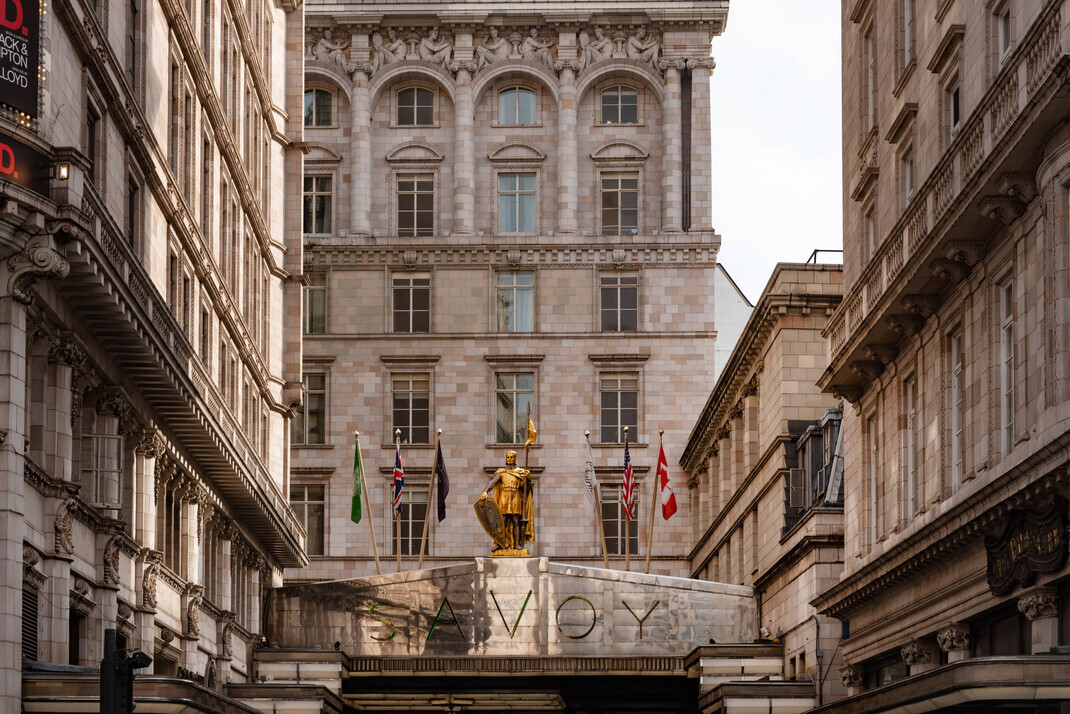 Das Savoy Hotel in London: Hier fand die Verleihungszeremonie der Euromoney Private Banking Awards 2024 statt. 