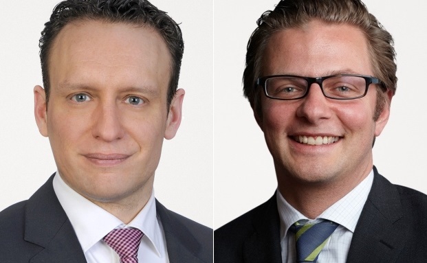 Steigen bei Freshfields zu Partnern auf: David Beutel (li.) und Stephan Pachinger