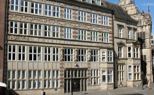Wilckens´sches Haus in Bremen: Bisher war dies der Hauptsitz des Bankhaus Neelmeyer