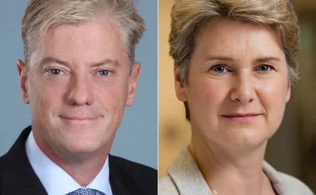 Philip Milne (l.) und Elly Hardwick | © Deutsche Bank AG