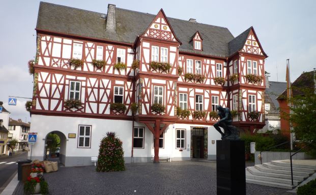 Das Rathaus von Nassau an der Lahn
