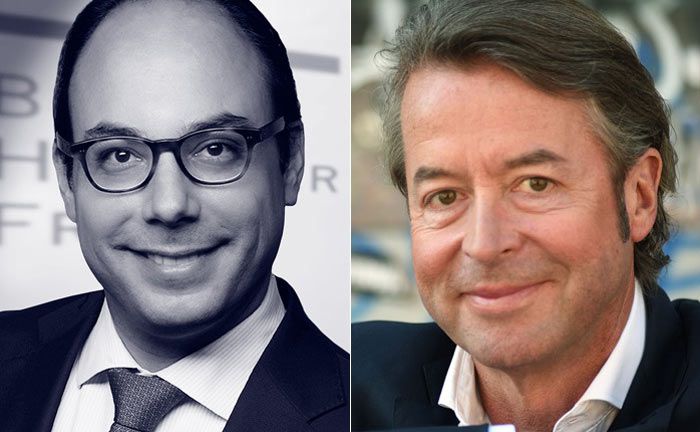 Beide sind Rechtsanwalt und Partner der Kanzlei Buse Heberer Fromm: Florian Brem (l.) und Peter Fissenewert