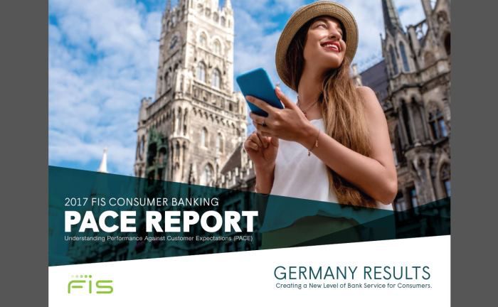 Screenshot des  „FIS Consumer Banking Pace Report 2017”