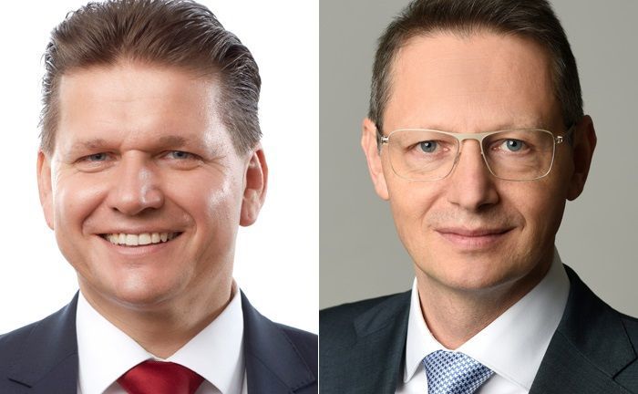 Helmut Siegler (l.) zieht in den Vorstand der Schoellerbank ein. Robert Karas wird Investmentchef bei der Wiener Privatbank.