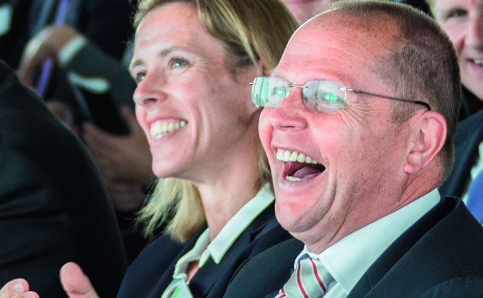 Ulrich Welzel und Esther Blau-Bermes