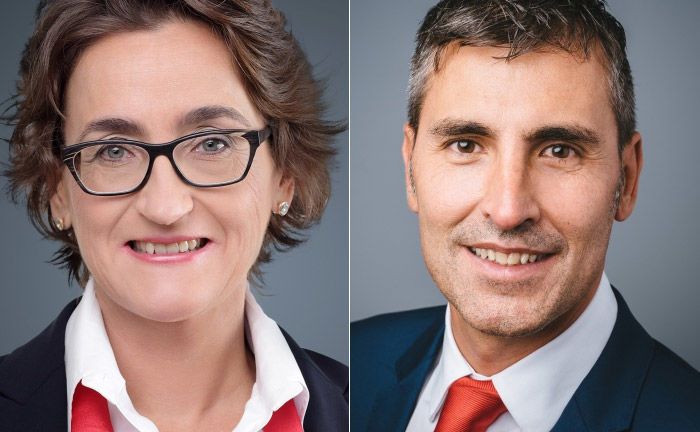 Susanne Wendler (l.) und Mauro Maschio.  | © Unicredit Bank Austria