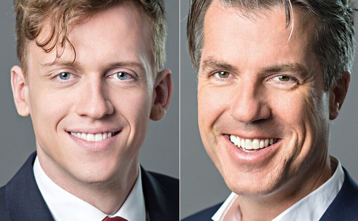 Christoph Benner (r.) und Benedikt Kirsch