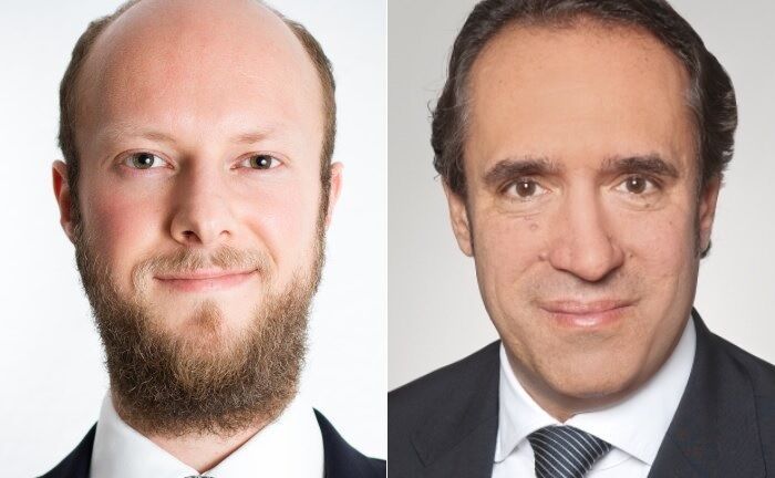 Daniel Schüttpelz (l.) und Sven Oberle von der Wirtschaftsprüfungsgesellschaft EY. 