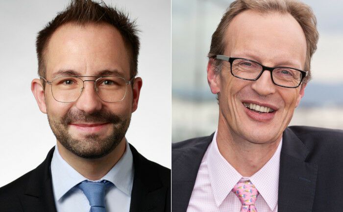 Matthias Paetzel (li.) und Nikolaus Schmidt-Narischkin vom Beratungshaus Willis Towers Watson