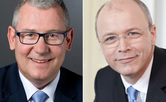 Uwe Rieken (li.) und Thomas Racky sind Geschäftsführer der als Gemeinschaftsunternehmen von Hosak Racky & Partner und Faros Consulting gegründeten Strategic Family Office Advisors.  | © Strategic Family Office Advisors