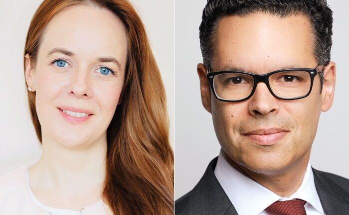 Die Geschäftsführung des Single Family Office Capella Vermögensverwaltung: Dr. Nadine Becken und Rafael Morón Zirfas | © Capella