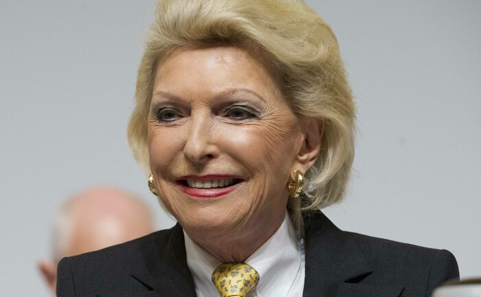 Maria-Elisabeth Schaeffler-Thumann auf der Hauptversammlung der Continental: In der Krise verlor das Aktienvermögen der Matriarchin rund 6 Milliarden Euro Buchwert.