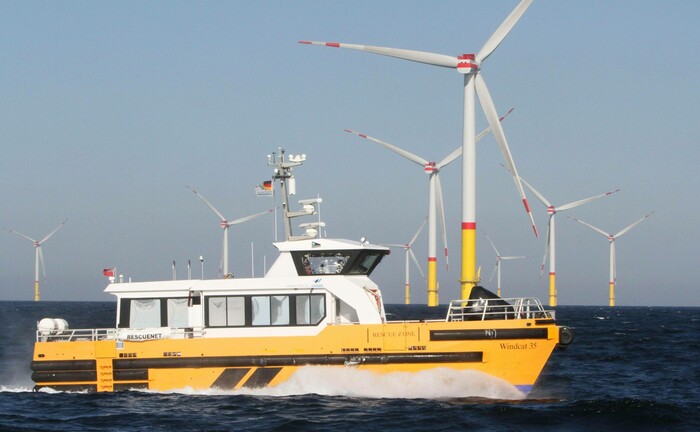 Offshore-Windpark vor Rügen: Die EU möchte grün werden – um dieses Ziel zu erreichen, soll verstärkt Kapital in nachhaltige Projekte fließen. Ein Aktionsplan bildet die Grundlage.  | © imago images / BildFunkMV