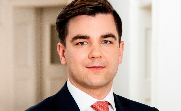 Philipp Doppelhammer, Mitglied der Geschäftsleitung beim Bankhaus von der Heydt