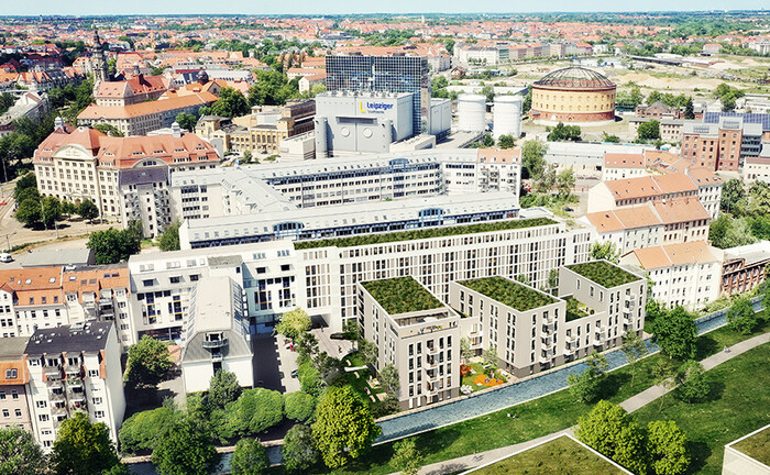 Quartier "Future Living" in Leipzig