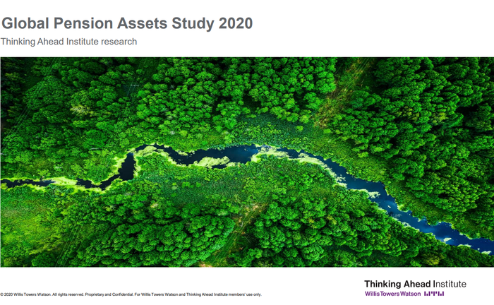 Das Cover der aktuellen Global Pension Assets-Studie: Die Niederlande, so die Studie, sind top, Deutschland ist was die Vorsorge angeht eher ein flop | © Willis Towers Watson