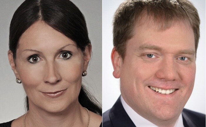 Gösta Jamin (l.) und Stefanie Hehn