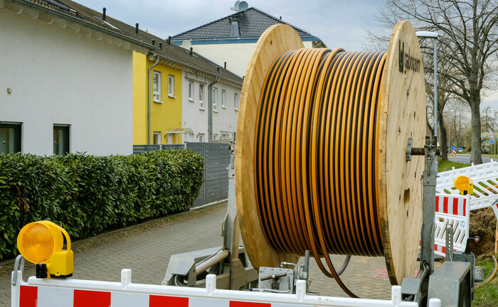 Glasfaserausbau im nordrhein-westfälischen Rheinbach