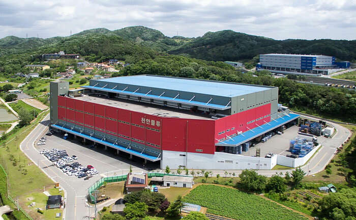 Das West Anseong Logistikzentrum liegt eine Autostunde von Südkoreas Hauptstadt Seoul entfernt