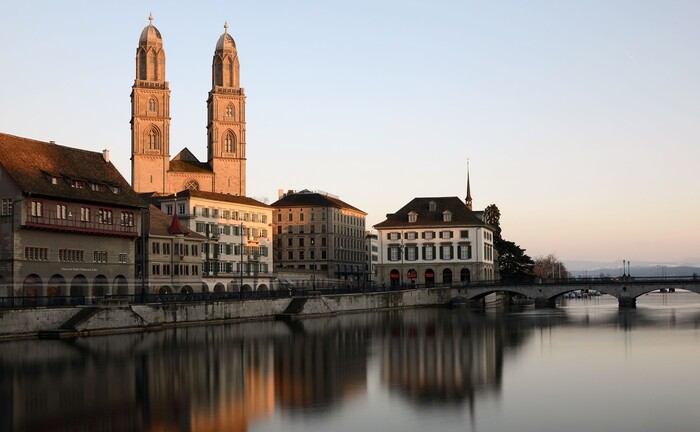 Das Großmünster in Zürich