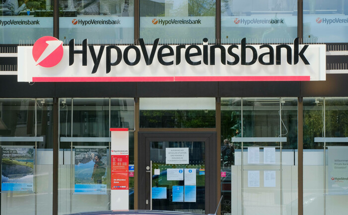 Hypovereinsbank-Filiale in Düsseldorf