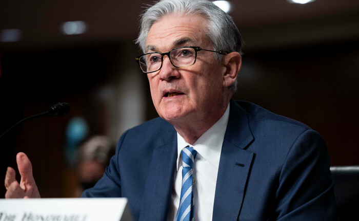 Jerome Powell: Ebenso wie für Anleger wird 2022 auch für den Fed-Chef ein anspruchsvolles Jahr. Er muss die Inflation dämpfen, ohne den konjunkturellen Aufschwung zu gefährden. | © Imago Images / ZUMA Wire