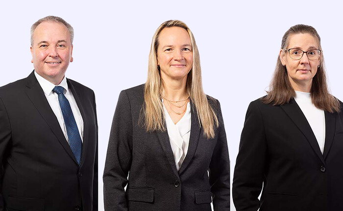 Matthias Ruppert, Daniela Stadtmüller und Nadja Deuse (r.)