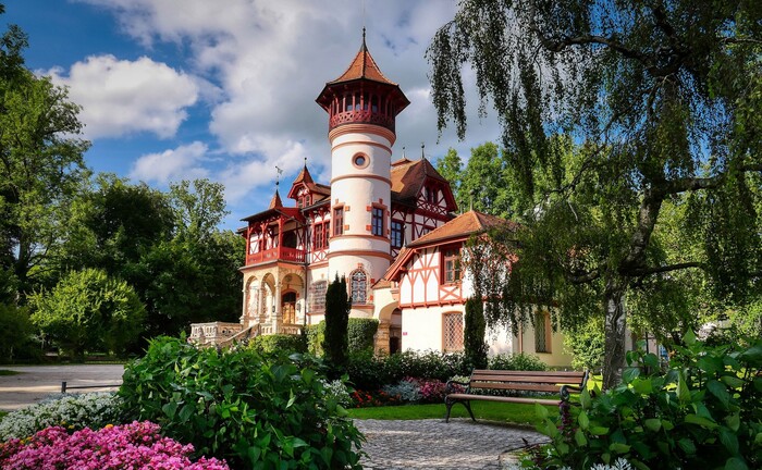 Das Kurparkschlösschen in Herrsching