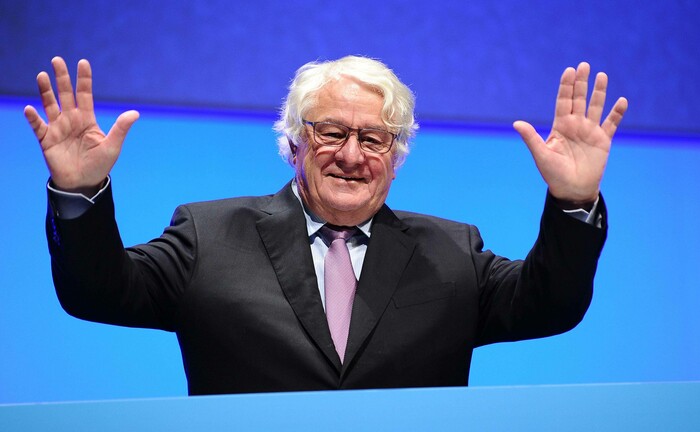 Hasso Plattner bei SAP-Hauptversammlung