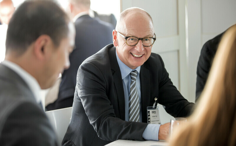 Andreas Vogt zu Gast auf einem private banking kongress in 2019. | © Anna Rauchenberger/Arman Rategar/Jana Madzigon