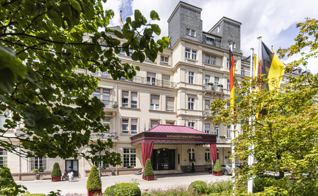 Au&szlig;enansicht des Brenners Park-Hotel & Spa an der Lichtentaler Allee in Baden-Baden