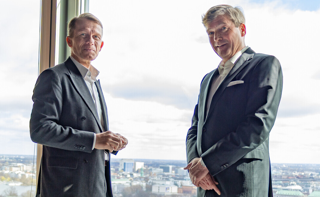 Christian Humlach (l.) und Klaus Kramer