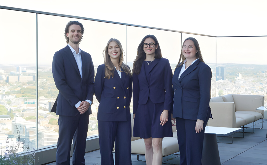 Das Frankfurter Siegerteam v.l.n.r.: Kai Kempf, Sanja Wiesenberg, Katharina Jans, Adeline Mathier