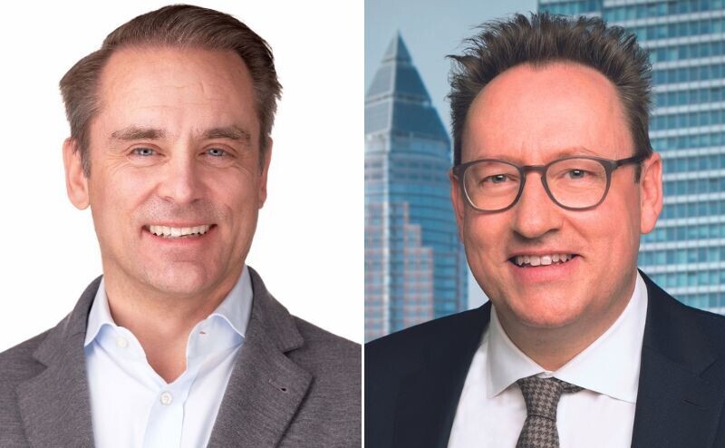 David Blumer (li.) übernimmt mehr Verantwortung, weil Michael Reinhard geht: Seit 2018 war Reinhard bei Universal Investment, die längste Zeit davon stand er an der Spitze der Kapitalverwaltungsgesellschaft. | © Universal Investment