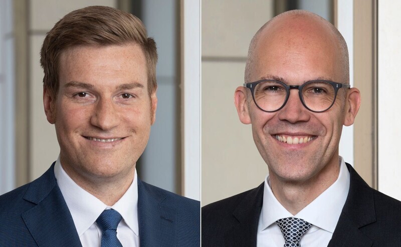 Dennis Hummelmeier (links) folgt bei Berenberg als Leiter Wealth Management auf Klaus Naeve. 