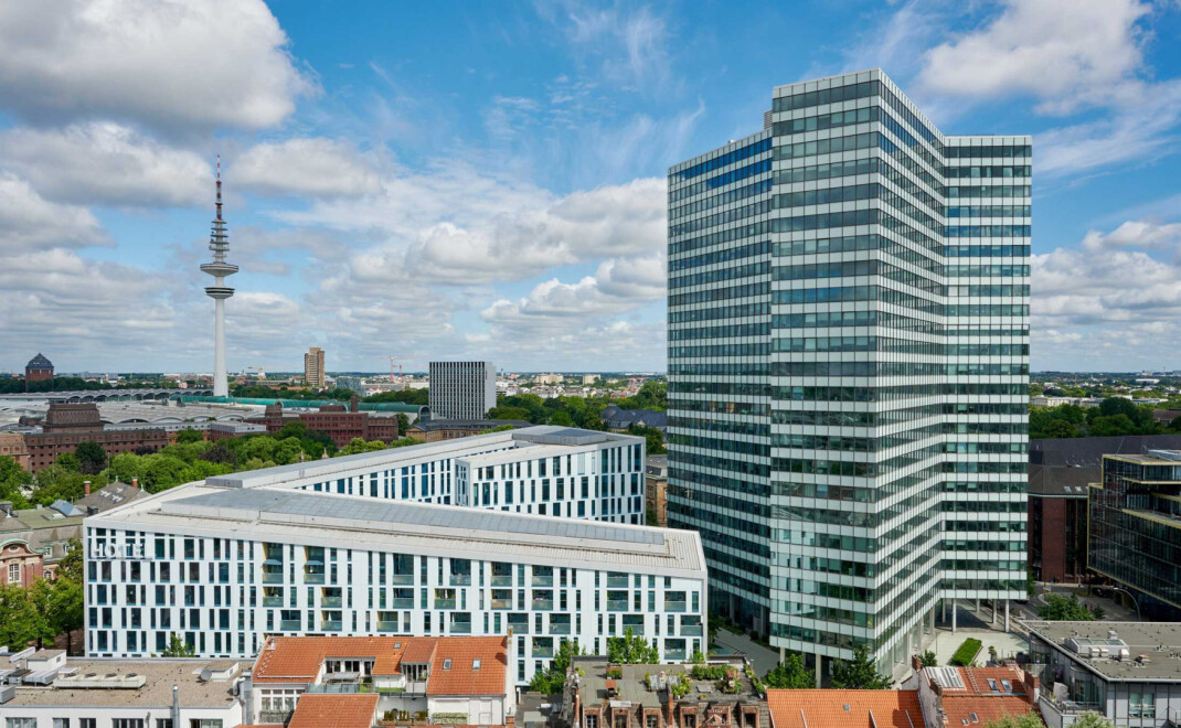 Der Emporio Tower in Hamburg