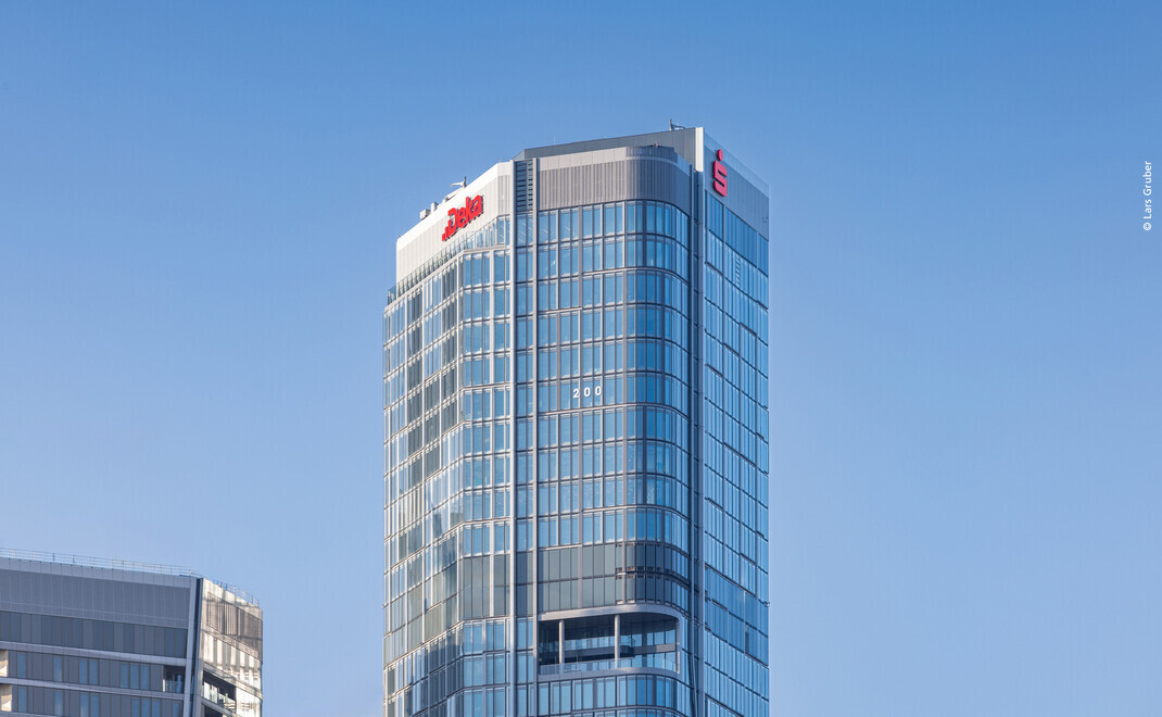 Die neue Deka-Zentrale an der Großen Gallusstraße in Frankfurt.