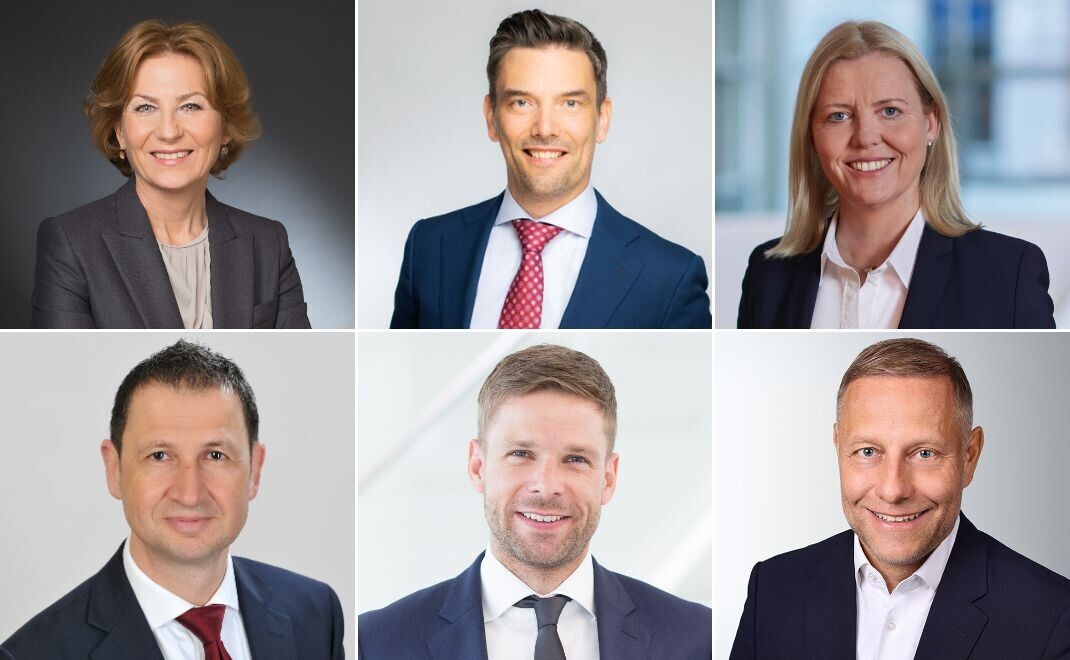 Die neuen Regionalleiter im Wealth Management der Hypovereinsbank.