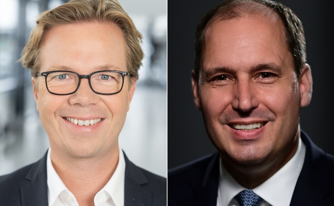 Dirk Holländer von der Zeb (links) und Tilo Kraus von Vedra Pensions
