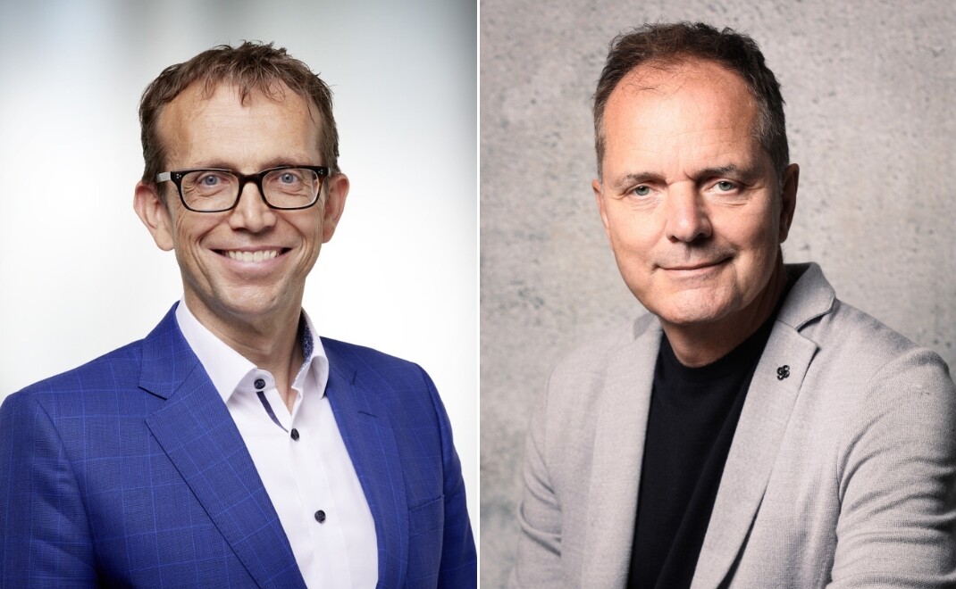 Eric van der Deijl (l.), COO ABN Amro Deutschland, und Karl im Brahm, DACH-CEO Objectway
