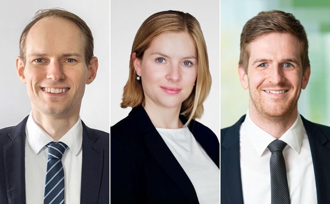 Felix Link, Vanessa Schäfers und Andreas Pilz (von links): Die Experten von Rödl & Partner 