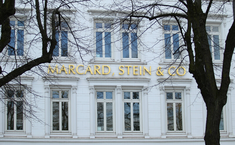 Geschäftssitz von Marcard, Stein & Co am Ballindamm in Hamburg.