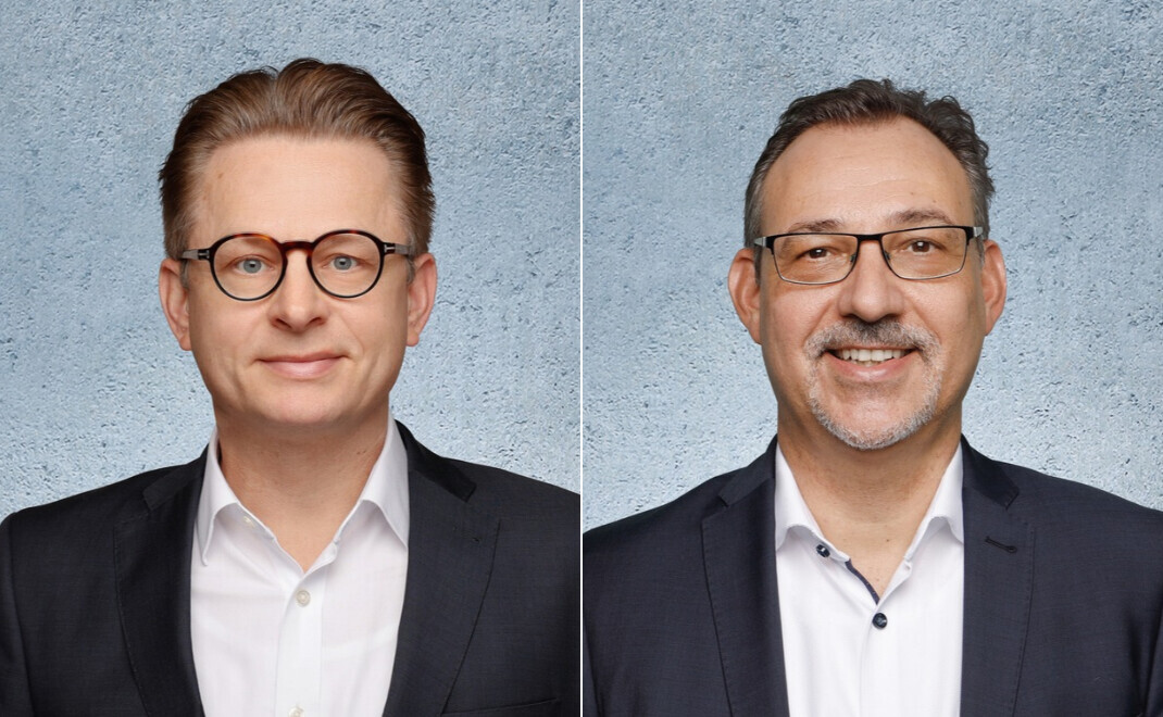 Gunnar Rieke (l.), Leiter Asset Servicing Financial Assets, und Christian Foltz, Leiter External Asset Manager, bei Donner & Reuschel