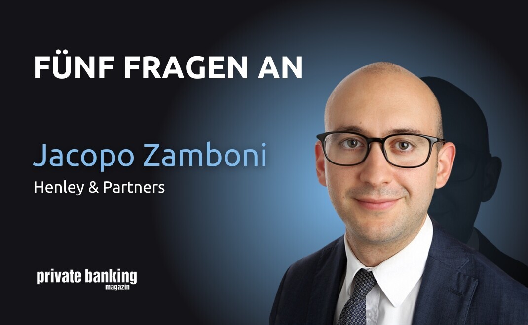 Jacopo Zamboni ist Managing Partner bei Henley & Partners.
