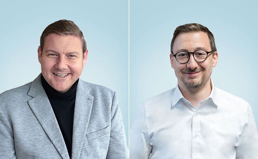 Manfred Artmeier (links) und Roman von der Höh von Raquest