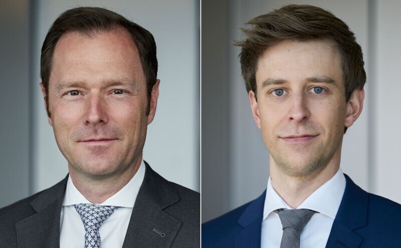 Marcus Stollenwerk (links) und Tobias Schafföner rücken in den Vorstand von Flossbach von Storch auf. | © Flossbach von Storch