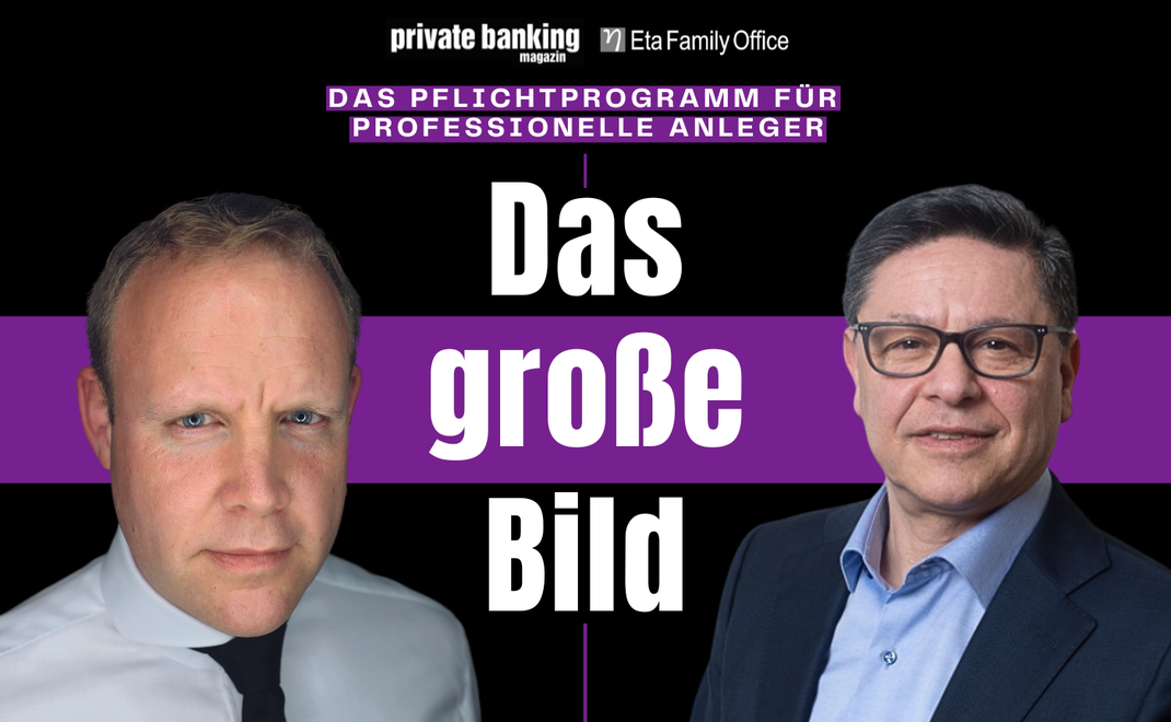 Mario Timpanaro von Aquis Capital (rechts) ist zu Gast bei Podcast-Host Christian Hammes (links)