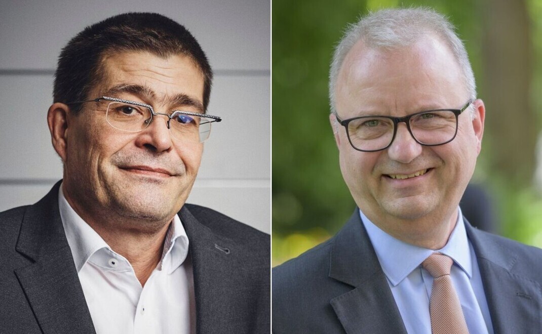 Richard Grohe aus der Unternehmerfamilie Grohe (links) und Single Family Officer Ralph Becker
